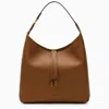 CHLOÉ MERCIE BROWN LEATHER HOBO BAG