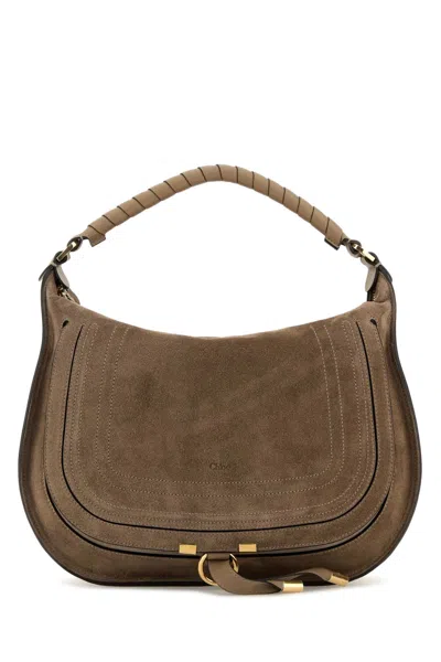 Chloé "mercie" Shoulder Bag In Brown