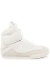 Chloé High-top Sneakers Featuring Mesh Panels
