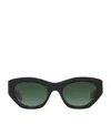 Chloé Metal Ch0220s Sunglasses In Black