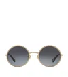 Chloé Womens Ch0230s Round-frame Metal Sunglasses Gold In Gold