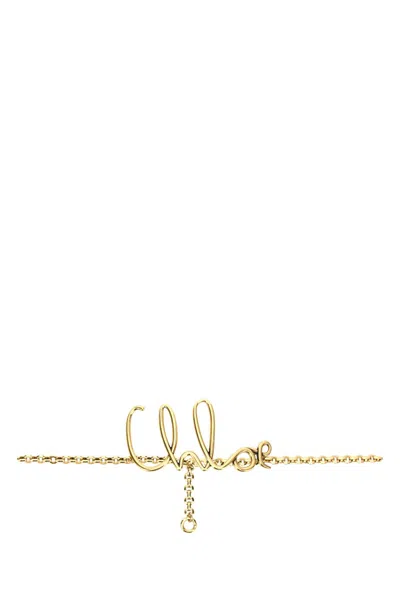 Chloé Chloe Women Metal Chain Belt In Gold