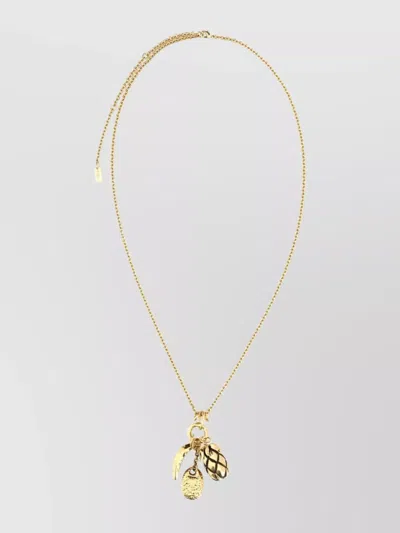Chloé Metal Chain Necklace Charm Pendant Design