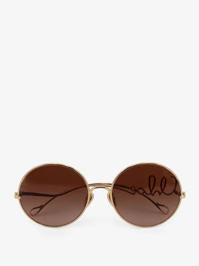 CHLOÉ METAL SUNGLASSES