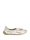 Chloé Metallic-effect Ballet Flats In Multi