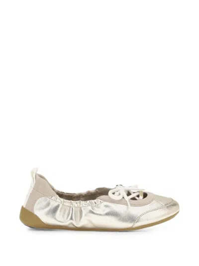 Chloé Metallic-effect Ballet Flats In Multi