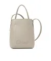 Chloé Micro Sense Tote Bag In Nude