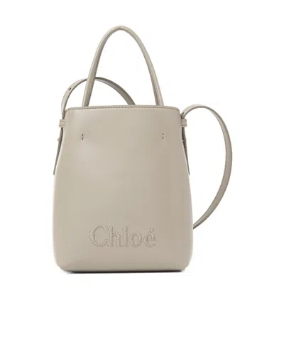 CHLOÉ CHLOÉ SENSE MICRO TOTE BAG
