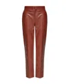 Chloé Woman Pants Tan Size 8 Lambskin In Brown