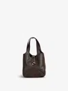Chloé Small Balloon Patchwork Hobo Bag In Brown