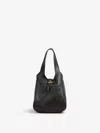 Chloé Balloon Small Grained Leather Bag In Black