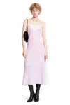 Chloé Lace-trimmed Organic Silk Crepe De Chine Maxi Dress