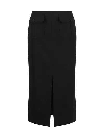 Chloé Midi Skirt In Black