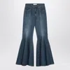 Chloé Midnight Blue Denim Flare Jeans In Blue