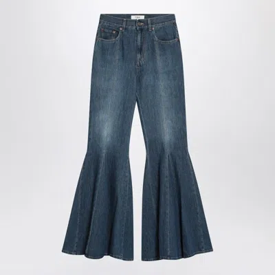 Chloé Chloe Midnight Blue Denim Flare Jeans Women
