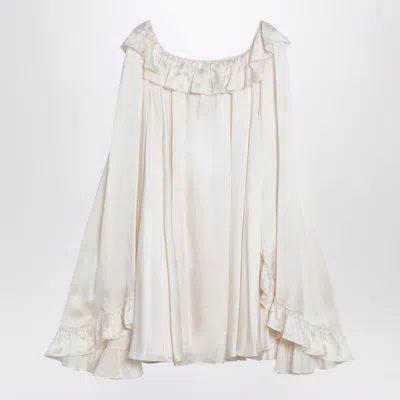 CHLOÉ CHLOÉ MILKY MINI DRESS IN