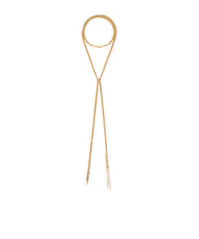 Chloé Mini Belt Necklace In Gold