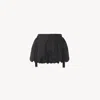 Chloé Pleated Shorts In Black