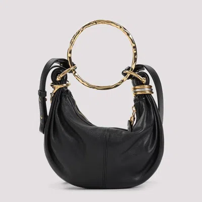 Chloé Small Bracelet Hobo Bag Black