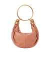 Chloé Mini Bracelet Hobo Bag In Grained Leather