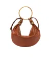 Chloé Mini Bracelet Tote Bag In Brown