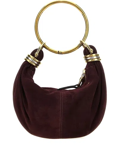 Chloé Mini Bracelet Tote Bag In Red