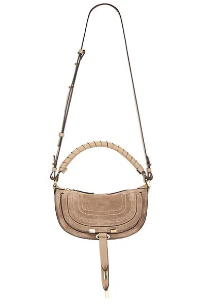 Chloé Mini Camera Shoulder Bag In Brown