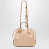 Chloé Mini Pink Chain Shoulder Bag Women In Metallic