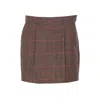 Chloé Mini Check Skirt