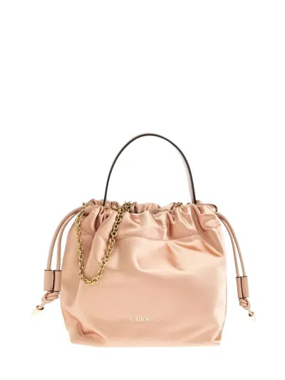 Chloé Chloè Mini Chic Crossbody Bag In Sand