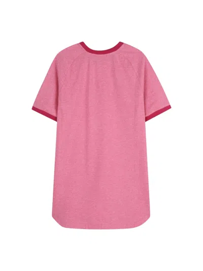 Chloé Mini Cotton Dress For Girls In Pink