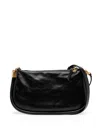 Chloé Womens Paraty Leather Cross-body Bag Black In Black