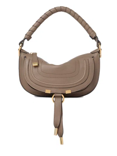 Chloé Mini Crossbody Bag With Adjustable Strap - Dimensions: W 25 X H 15 X D 7 Cm In Brown