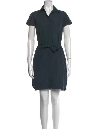 Pre-owned Chloé Mini Dress In Blue