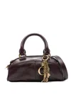 Chloé Mini Leather Multiple-charms Tote Bag In Pattern