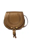 Chloé Chloè Mini Leather Shoulder Bag With Adjustable Strap In Pink