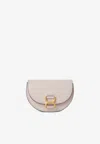 Chloé Mini Marcie Shoulder Bag In Gray