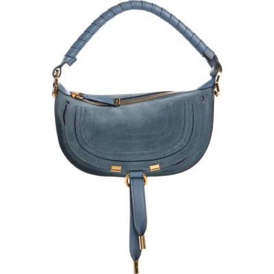 Chloé Mini Marcie Suede Camera Shoulder Bag