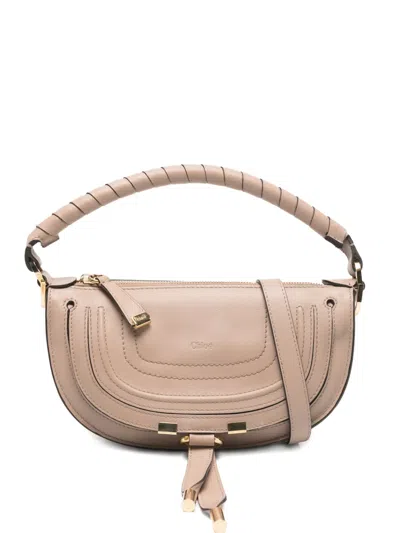 Chloé Mini Marcie Tote Bag In Pink