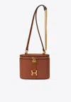 Chloé Mini Marcie Vanity Shoulder Bag In Tan