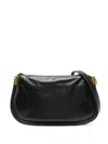 Chloé Womens Paraty Leather Cross-body Bag Black In Black