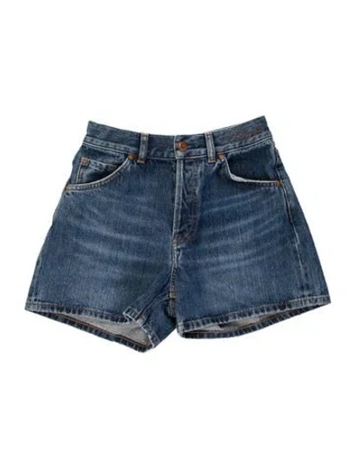 Pre-owned Chloé Mini Shorts In Blue