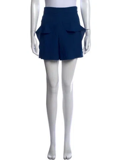 Pre-owned Chloé Mini Shorts In Blue