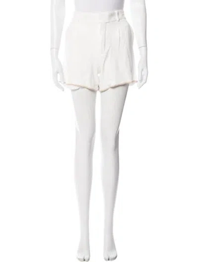 Pre-owned Chloé Mini Shorts In White