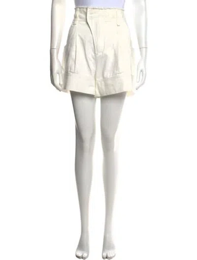 Pre-owned Chloé Mini Shorts In White