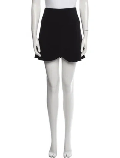 Pre-owned Chloé Mini Skirt In Black