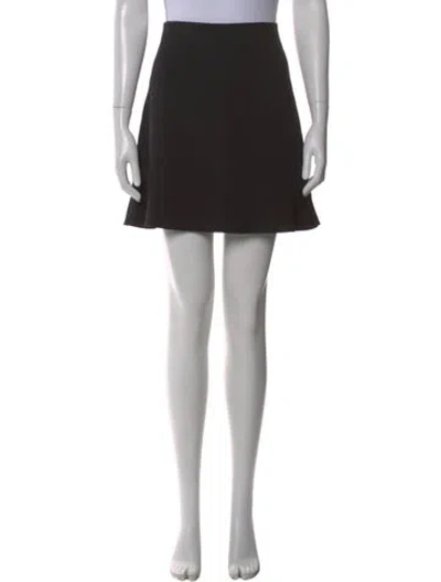 Pre-owned Chloé Mini Skirt In Black