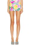 Chloé Mini Swim Skirt In Multi