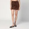 Chloé Mini Skirt With Jacquard Pattern