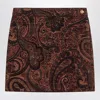 Chloé Mini Skirt With Jacquard Pattern